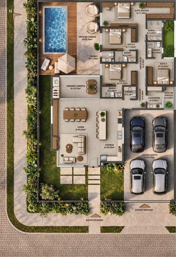 Casa, 4 quartos, 231 m² - Foto 4